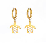 Load image into Gallery viewer, Turtle Earrings