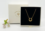 Load image into Gallery viewer, Lucky horseshoe necklace