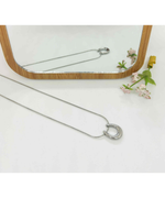 Load image into Gallery viewer, Lucky horseshoe necklace