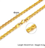 Load image into Gallery viewer, Dainty rope chain