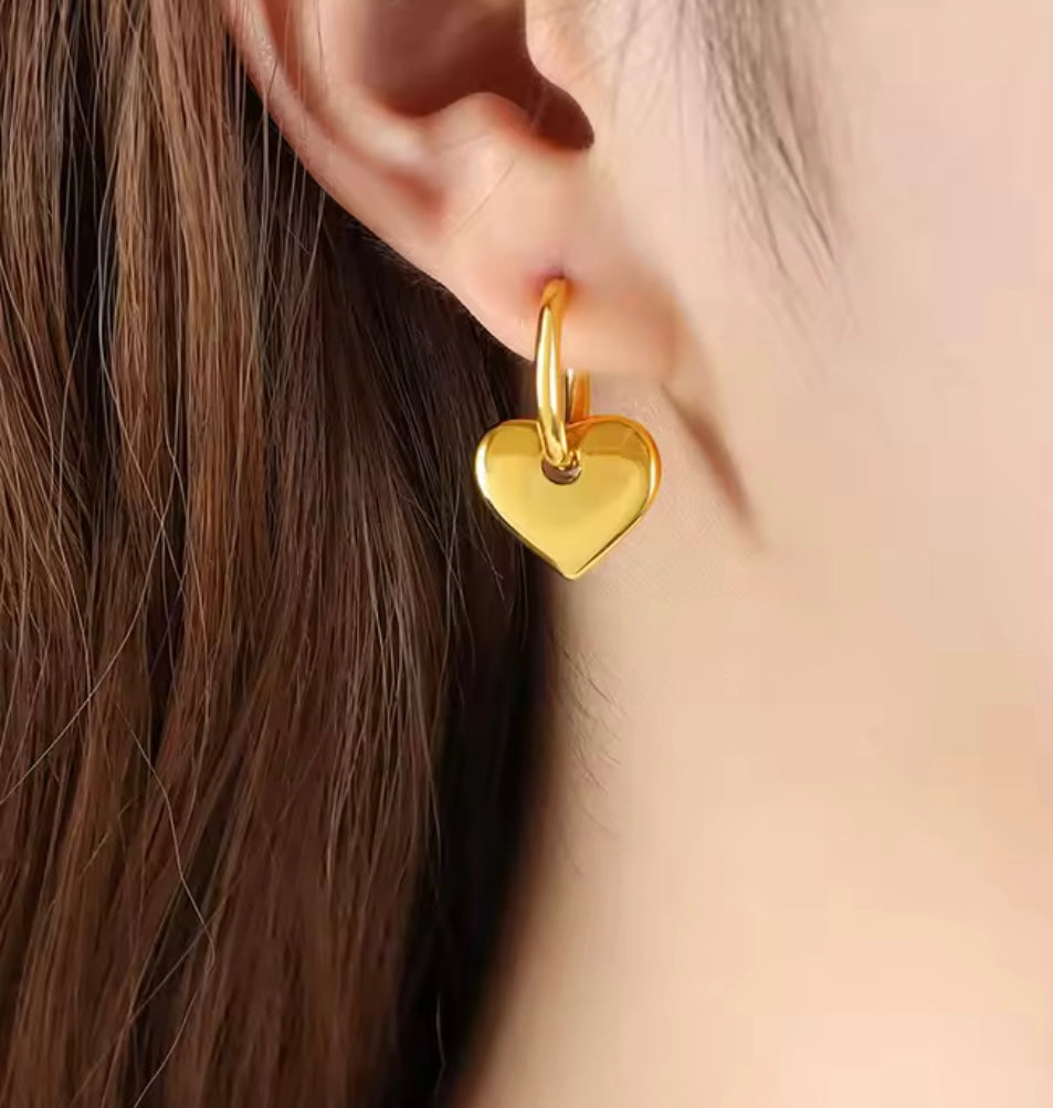 Forever Heart Earrings