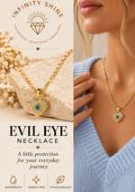 Load image into Gallery viewer, Evil Eye necklace