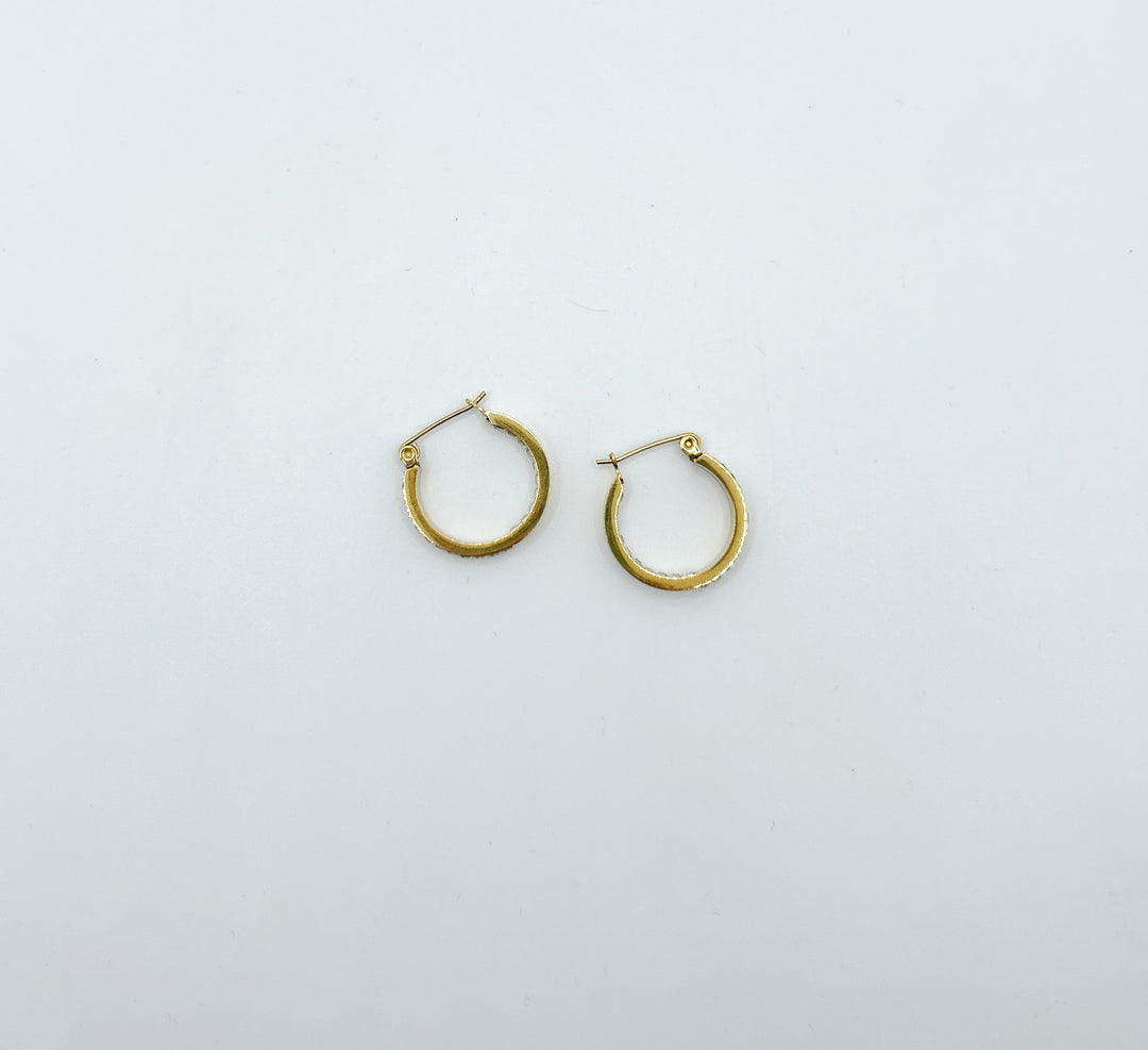 Crystal hoops