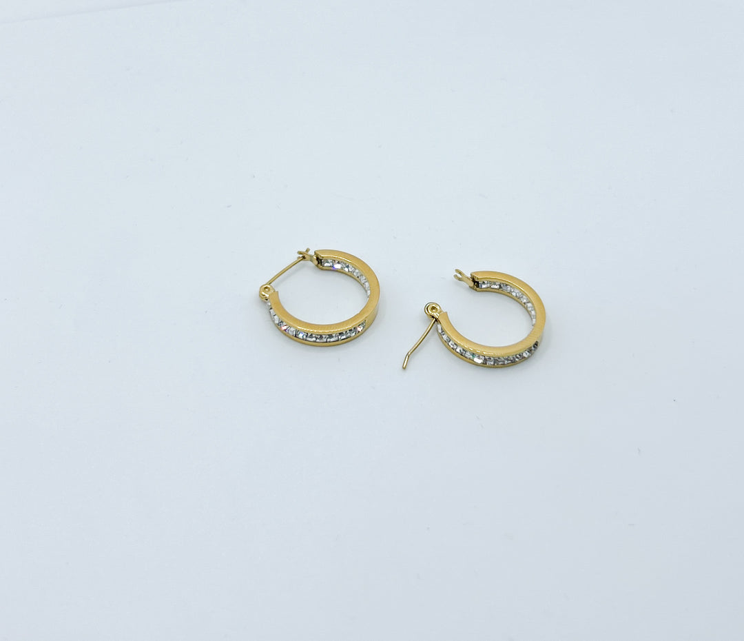 Crystal hoops