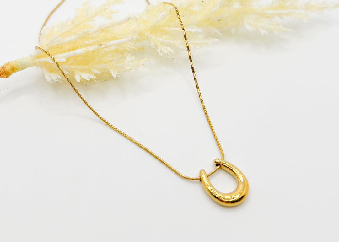 Lucky horseshoe necklace