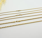 Load image into Gallery viewer, Dainty rope chain