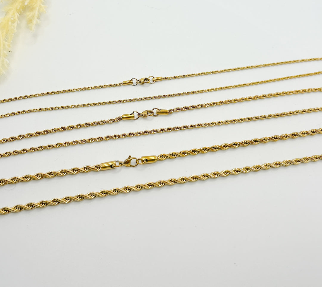 Dainty rope chain