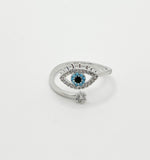 Load image into Gallery viewer, Lucky Evil Eye Ring