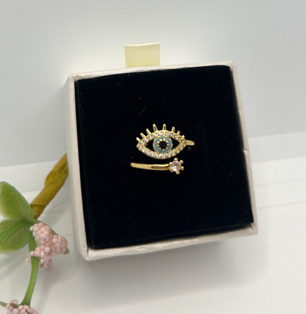Lucky Evil Eye Ring