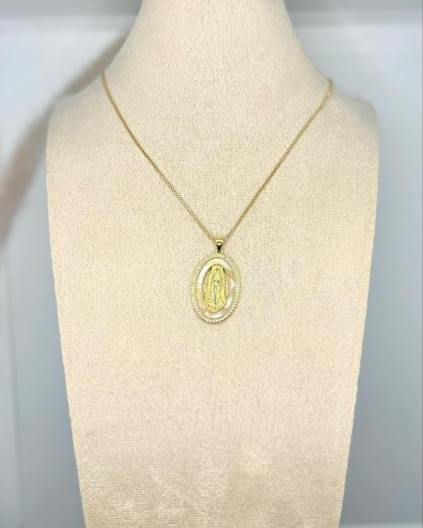 Virgin Mary Necklace
