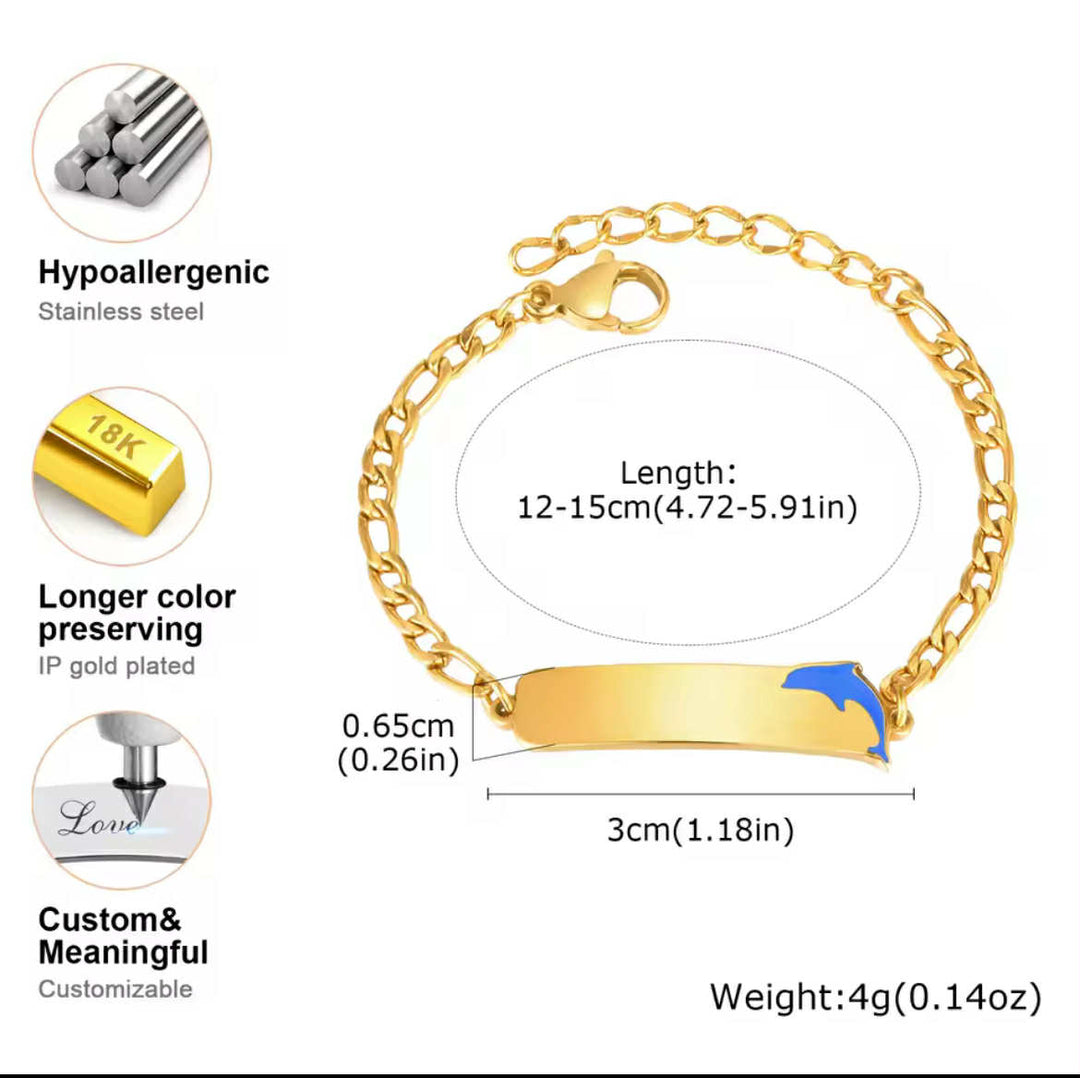 Ocean Buddy Baby Bracelet