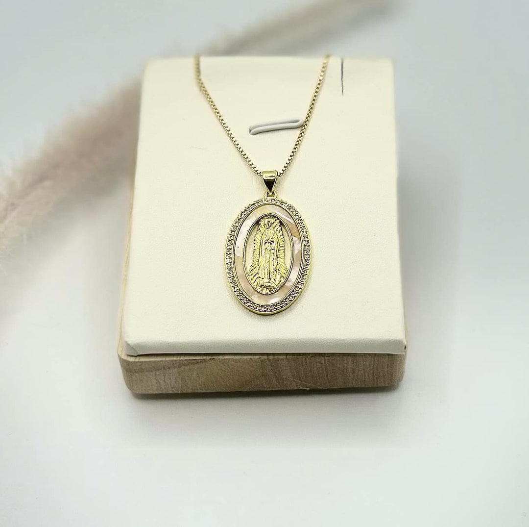 Virgin Mary Necklace