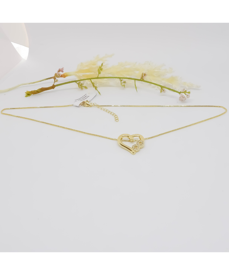 Infinity heart necklace