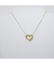 Infinity heart necklace