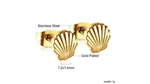 Load image into Gallery viewer, Shell Studs $17.95