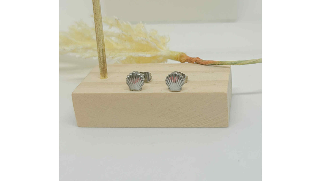 Shell Studs $17.95