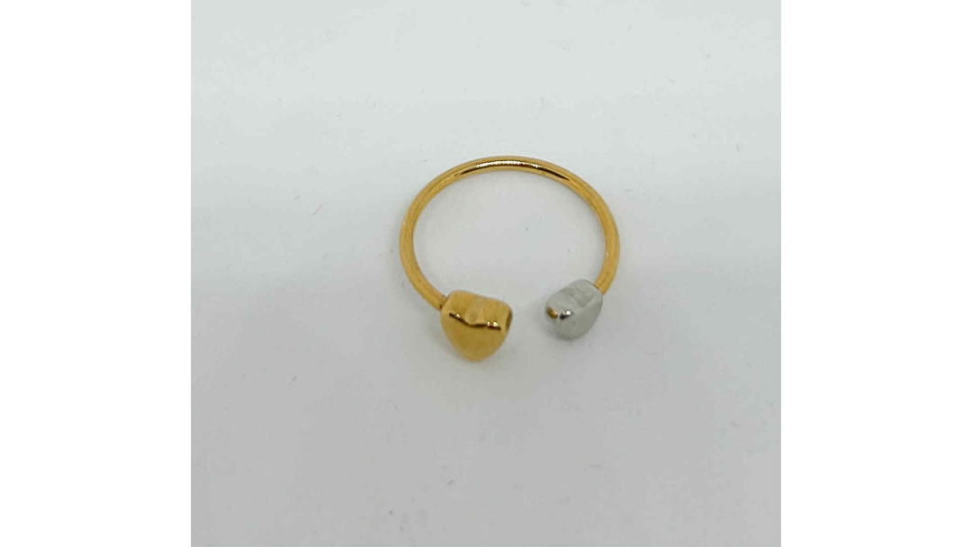 Twin hearts Ring